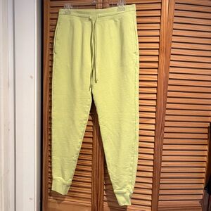 Theory Women’s Light Green Jogger Sweatpants Size Small athletic lounge